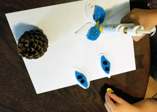 Pine Cone Owl